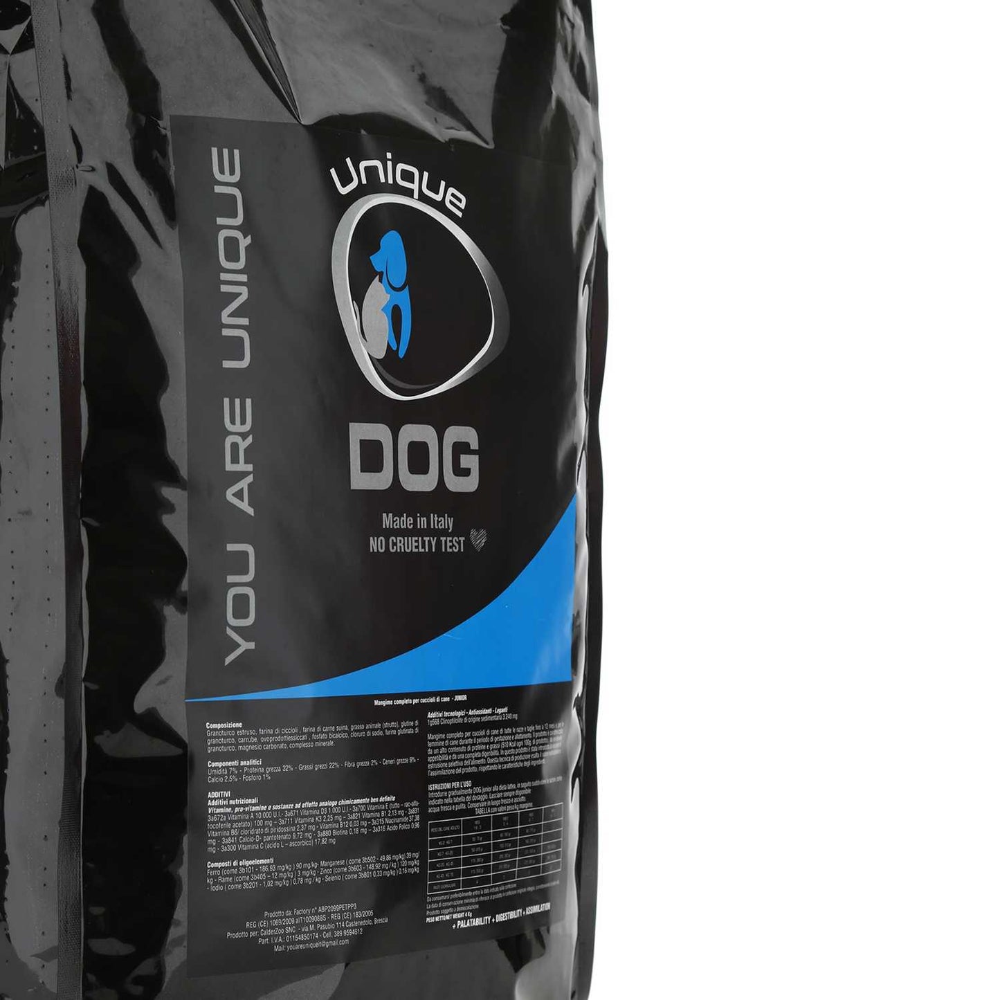 DOG JUNIOR 4kg - Crocchette estruse per cuccioli di cane