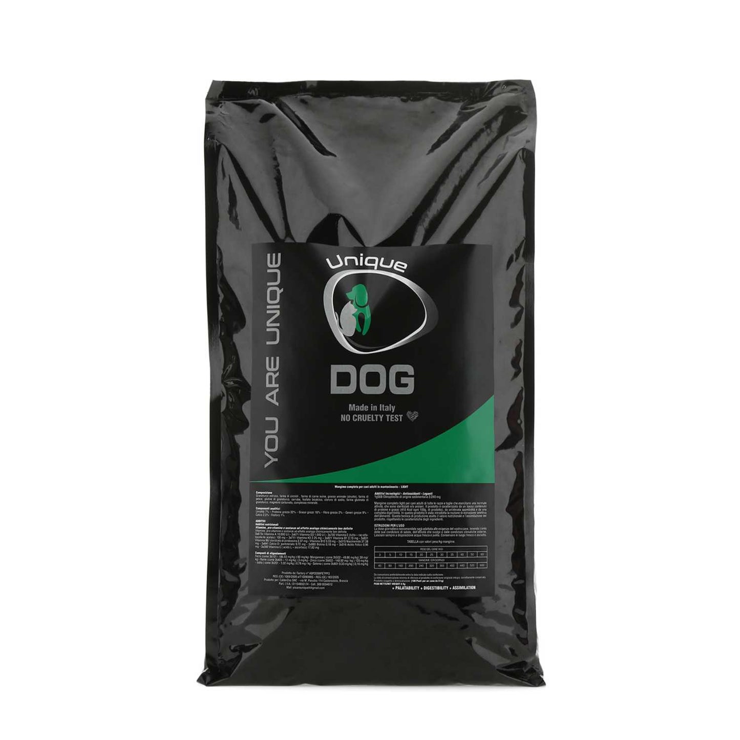 DOG  LIGHT 4kg - Crocchette estruse per cani adulti in sovrappeso o anziani
